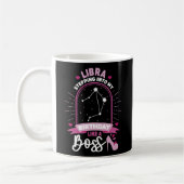 Mug Symbole de naissance de Libra Stepg en astrologie (Gauche)