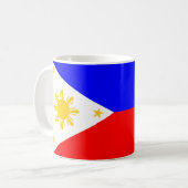 Mug Symbole de nation de drapeau de pays de (Devant gauche)