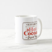 Mug Symbole de Noël au cacao chaud (Devant droit)