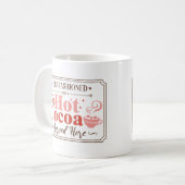 Mug Symbole de Noël au cacao chaud (Devant gauche)