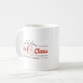 Mug Symbole de Noël du Père Noël (Devant gauche)