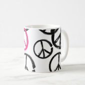 Mug Symbole de paix (Devant droit)