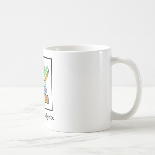 Mug Symbole de paix de Salome (Droite)