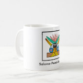Mug Symbole de paix de Salome (Devant gauche)