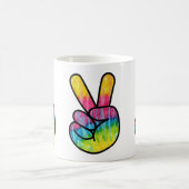 Mug Symbole de paix hippie des années 60 (Centre)