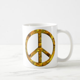 Mug Symbole de PAIX - OR et ARGENT