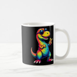 Mug SYMBOLE DE PÂTE T-REX Dino Hippie Tie Dye