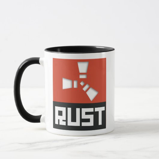 MUG SYMBOLE DE POINTE ÉVITÉ SUR L'OMBRE ROUGE (Gauche)
