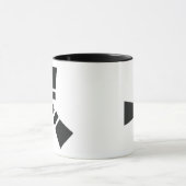 Mug SYMBOLE DE POINTE Noir en clair (Centre)