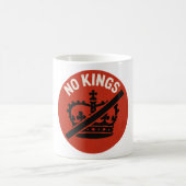 Mug Symbole de protestation Pas de rois (Centre)