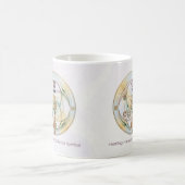 Mug Symbole de radionique d'harmonie guérisseuse (Centre)