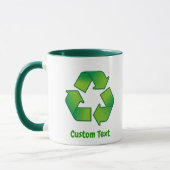 Mug Symbole de recyclage (Gauche)