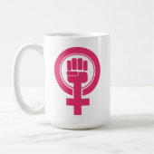 Mug Symbole de résistance des femmes (Gauche)