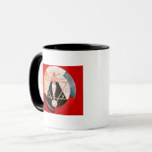 Mug Symbole de Rosicrucian de l'ordre hermétique (Devant gauche)