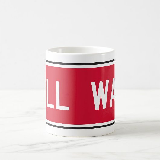 Mug Symbole de rue Rouge tout-en-long