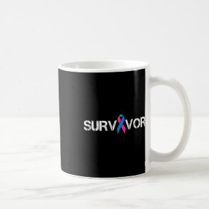 Mug Symbole de survivant du ruban de sensibilisation a