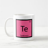 Mug Symbole de Tableau périodique de chimie de chat de (Gauche)