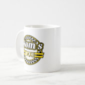 Mug Symbole de taxi de maman (Devant gauche)