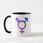 Mug Symbole de transsexuel (Gauche)