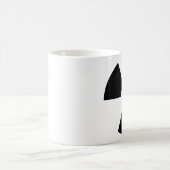 Mug Symbole de trèfle de rayonnement (Centre)