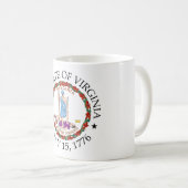 Mug Symbole de Virginie (Devant droit)