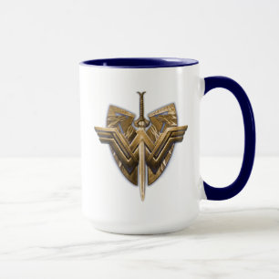 Mug Symbole de Wonder Woman avec l'épée de la justice