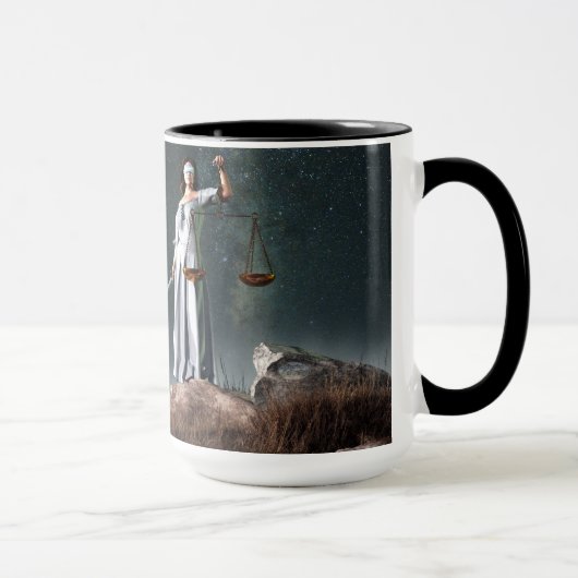 Mug Symbole de zodiaque de Balance (Droite)