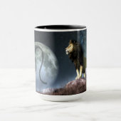 Mug Symbole de zodiaque de Lion (Centre)