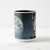 Mug Symbole de zodiaque de Verseau (Centre)