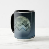 Mug Symbole de zodiaque de Verseau (Devant gauche)