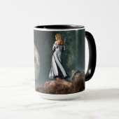 Mug Symbole de zodiaque de Vierge (Devant droit)