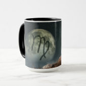 Mug Symbole de zodiaque de Vierge (Devant gauche)