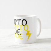 Mug SYMBOLE D'ÉNERGIE Funky Crypto Dude (Devant droit)