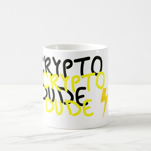 Mug SYMBOLE D'ÉNERGIE Funky Crypto Dude (Centre)
