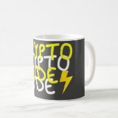 Mug SYMBOLE D'ÉNERGIE Funky Crypto Dude (Devant droit)