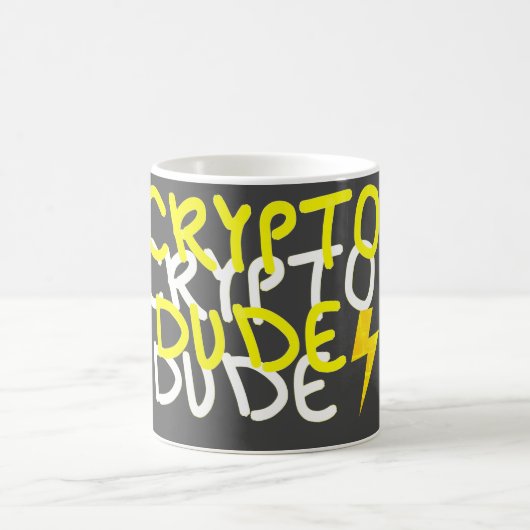 Mug SYMBOLE D'ÉNERGIE Funky Crypto Dude (Centre)