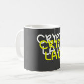 Mug Symbole d'énergie Funky Crypto Lady (Devant gauche)