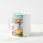 Mug Symbole des animaux de ferme (Devant gauche)