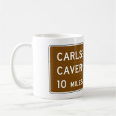 Mug Symbole des grottes de Carlsbad (Gauche)