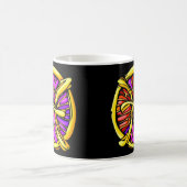 Mug Symbole des pinces de couleur Gemstone (Centre)