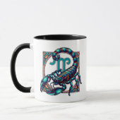 Mug Symbole d'horoscope de Scorpio (Gauche)