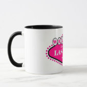 Mug SYMBOLE DIACRITIQUE VIOLON DE Las Vegas ROSE BOUGI (Gauche)