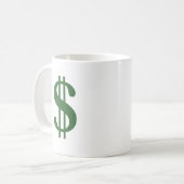Mug Symbole dollar (Devant gauche)