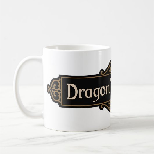 Mug Symbole Dragon Tale Books (Gauche)