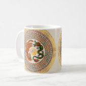 Mug Symbole du Bonheur avec Phoenix et Dragon (Devant gauche)