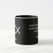 Mug Symbole du poisson de Jésus (Centre)