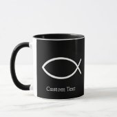 Mug Symbole du poisson de Jésus (Gauche)
