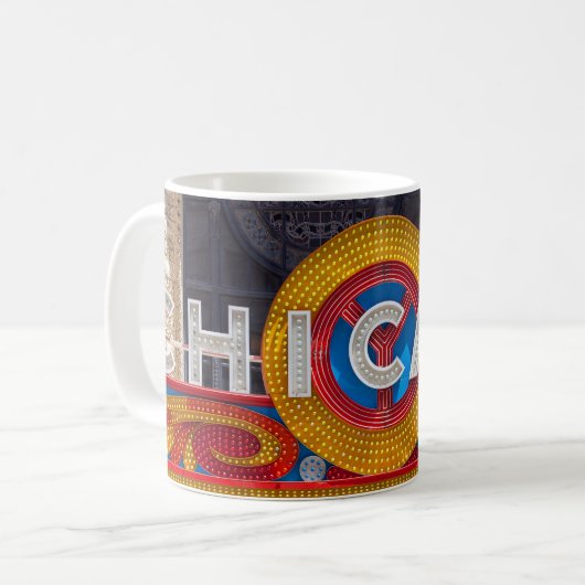 Mug Symbole du théâtre de Chicago (Devant gauche)