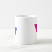 MUG SYMBOLE DU TRIANGLE BISEXUEL (Centre)