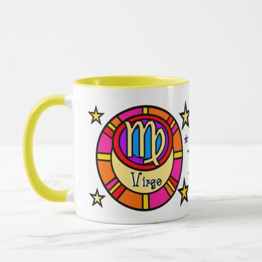 Mug Symbole du Zodiaque de la virgo (Gauche)